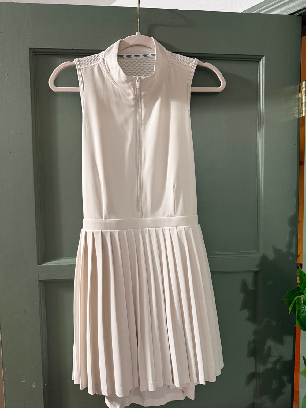Prince White Sleeveless Pleated Tennis Dress - Picture 2 of 4